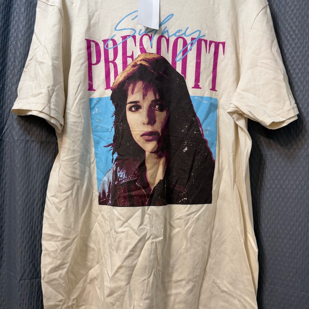 Cream Graphic Tee